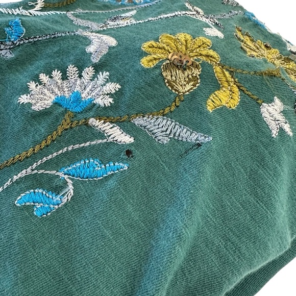 Lucky Brand Y2K Floral Embroidered Tank,‎ XS - Picture 9 of 9